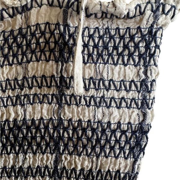 Madewell ~ Jumpsuit with Smocked Bodice ~ side pockets ~ size Small - Picture 3 of 12